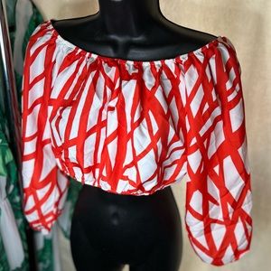 crop top blouse
